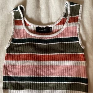 Mink pink size small crop top